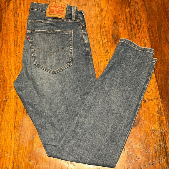 Levi’s Skinny Taper Men’s Jeans -Size W34 L32 - Picture 3 of 8